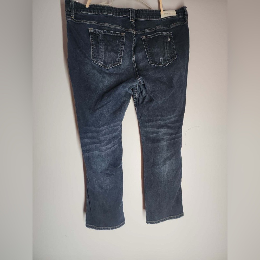 Slink Jeans. Size 18. Light Distressing. Straight Fit
